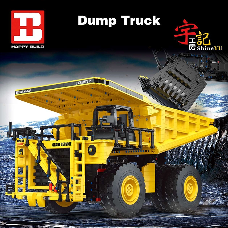 Happy Build YC22005 Shine YU Dump Truck 1:37