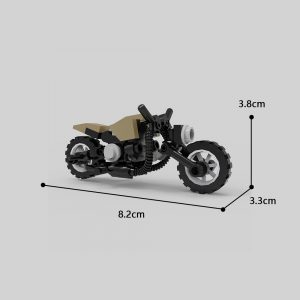 Mocbrickland Moc 103498 Minifigure Scale Motorcycle (10)