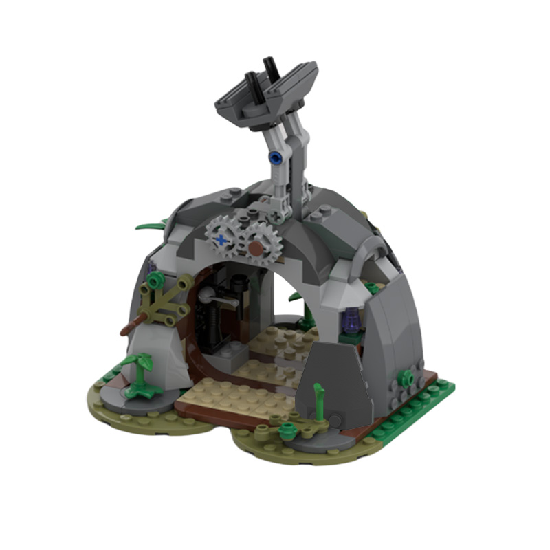 MOCBRICKLAND MOC-106524 Yoda's Hut Starfighter Stand