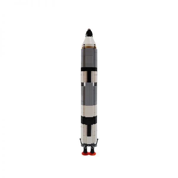 Mocbrickland Moc 34453 Gemini Titan Rocket (saturn V Scale) (2)