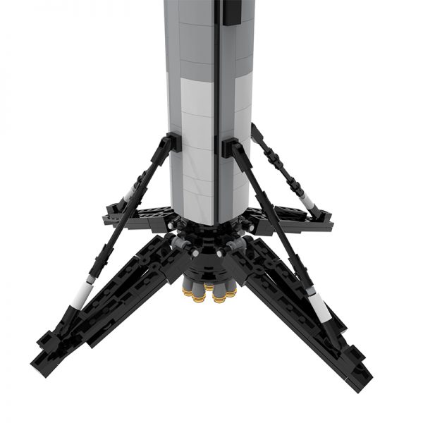 Mocbrickland Moc 41953 Ultimate Space X Falcon 9 [1110 Scale] (5)