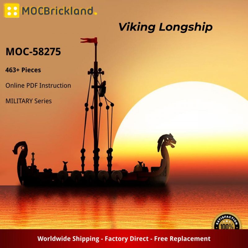 MOCBRICKLAND MOC-58275 Viking Longship