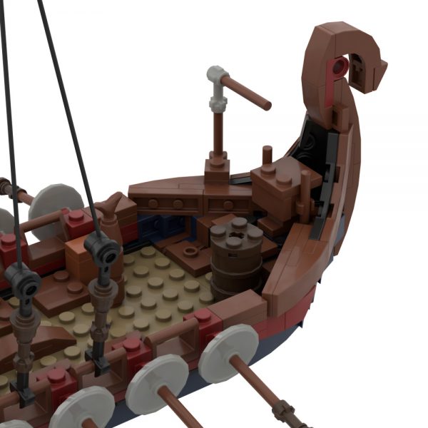 Mocbrickland Moc 58275 Viking Longship (7)