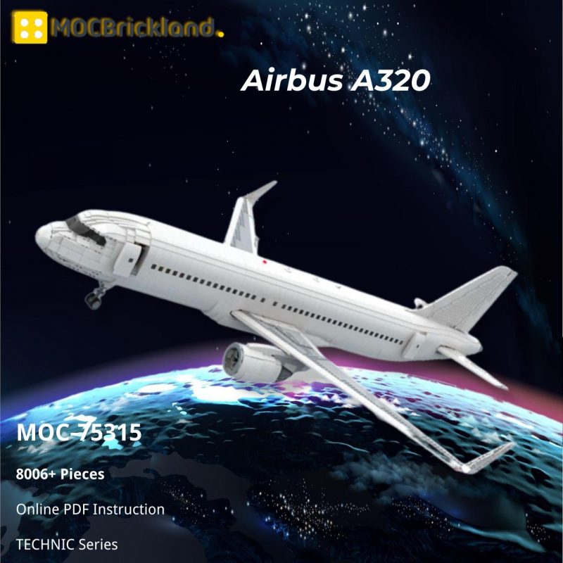 MOCBRICKLAND MOC-75315 Airbus A320