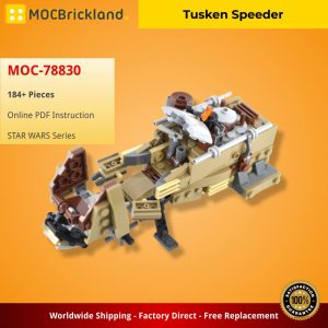 Mocbrickland Moc 78830 Tusken Speeder (2)