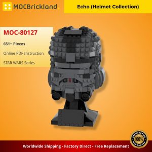 Mocbrickland Moc 80127 Echo (helmet Collection)
