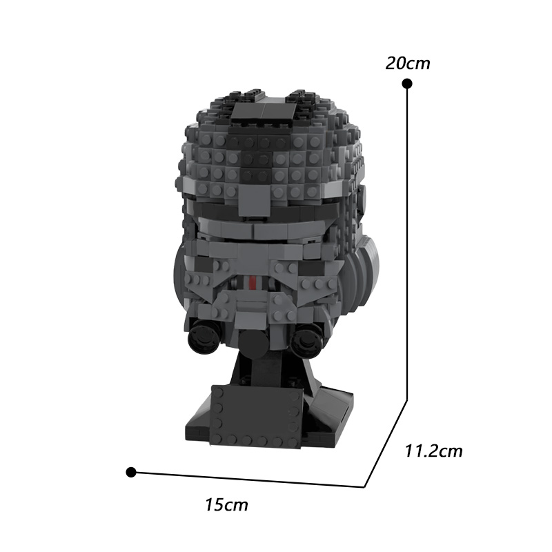 MOCBRICKLAND MOC-80127 Echo (Helmet Collection)