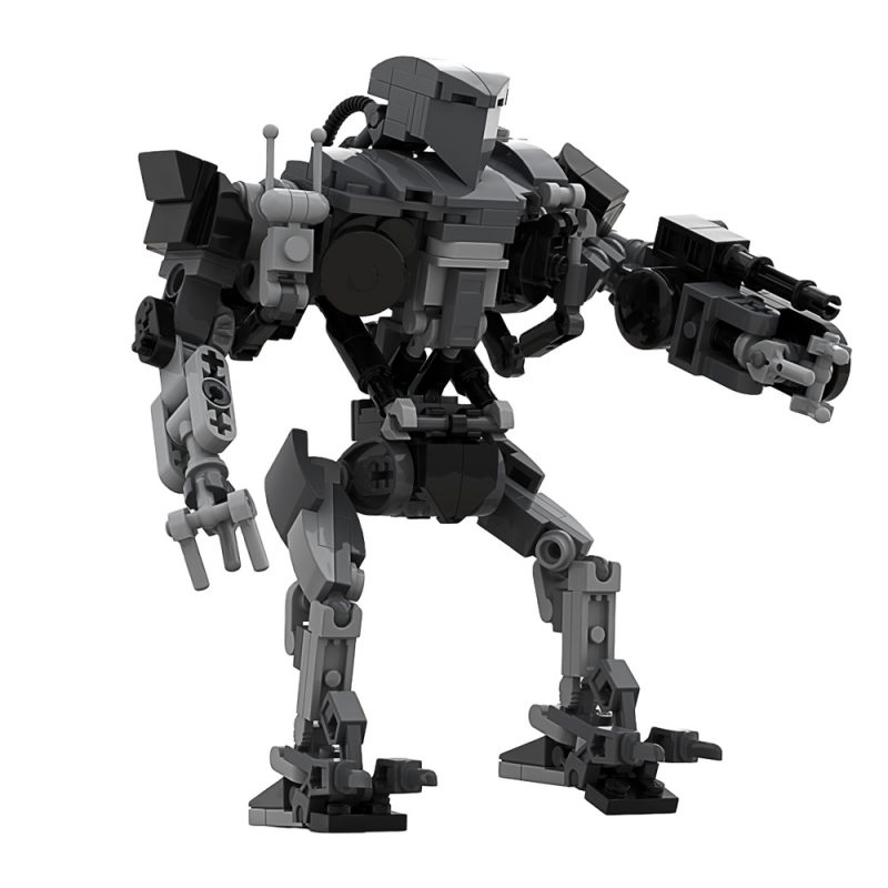 MOCBRICKLAND MOC-87785 RoboCop 2 Robo CAIN 1990