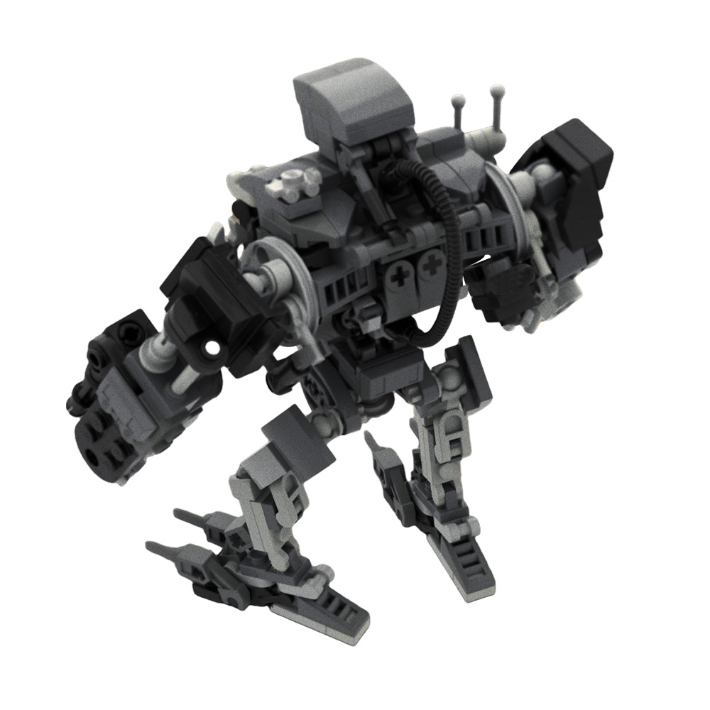 Mocbrickland Moc 87785 Robocop 2 Robo Cain 1990 (8) Mocbrickland Moc 87785 Robocop 2 Robo Cain 1990 (8)