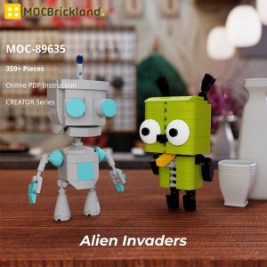 Mocbrickland Moc 89635 Alien Invaders