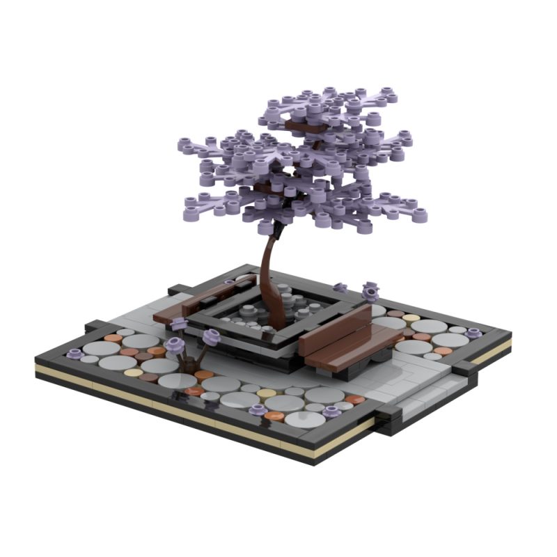 MOCBRICKLAND MOC-896460 Small Potted Two-Color Flower