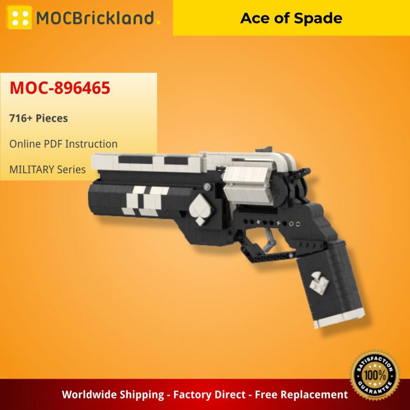 MOCBRICKLAND MOC-896465 Ace of Spade