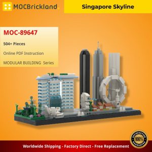 Mocbrickland Moc 89647 Singapore Skyline (2)