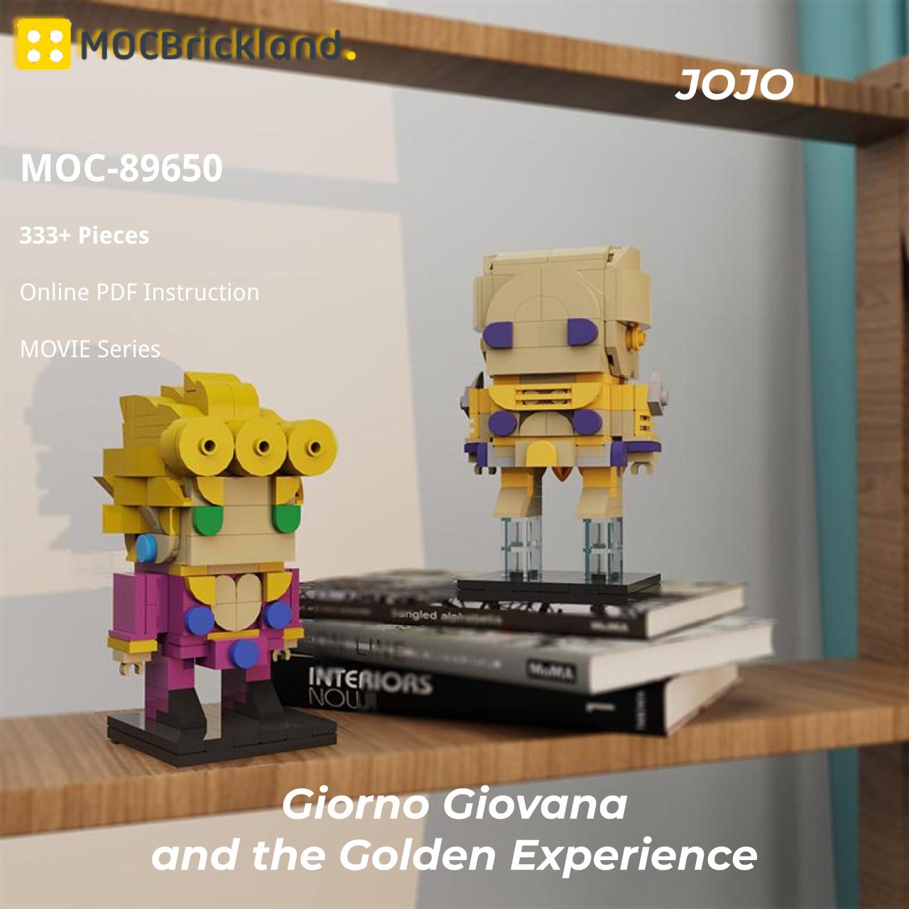 Mocbrickland Moc 89650 Giorno Giovana And The Golden Experience Jojo Mocbrickland Moc 89650 Giorno Giovana And The Golden Experience Jojo
