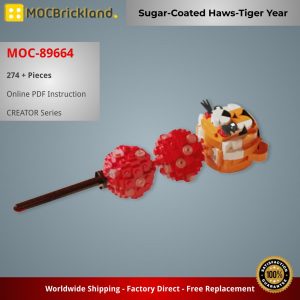 Mocbrickland Moc 89664 Sugar Coated Haws Tiger Year