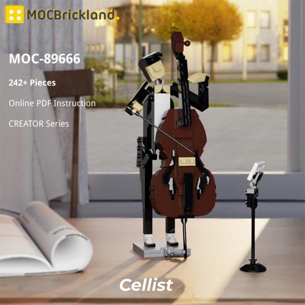 Mocbrickland Moc 89666 Cellist