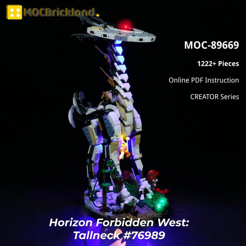 MOCBRICKLAND MOC-89669 Horizon Forbidden West Tallneck Light Kit for 76989