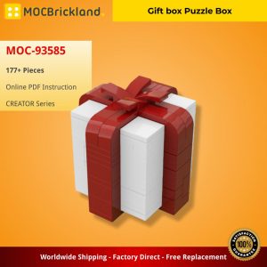 Mocbrickland Moc 93585 Gift Box Puzzle Box