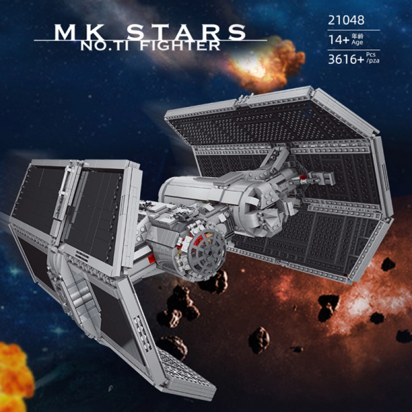 Mould King 21048 No.t1 Fighter Tie Bomber (2)