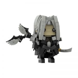 Creator Moc 89629 Cloud And Sephiroth Final Fantasy Mocbrickland (1)