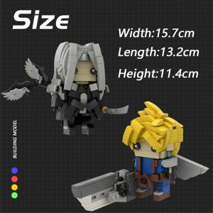 Creator Moc 89629 Cloud And Sephiroth Final Fantasy Mocbrickland (4)