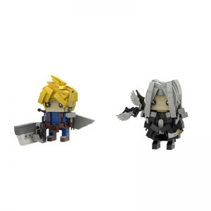Creator Moc 89629 Cloud And Sephiroth Final Fantasy Mocbrickland (6)