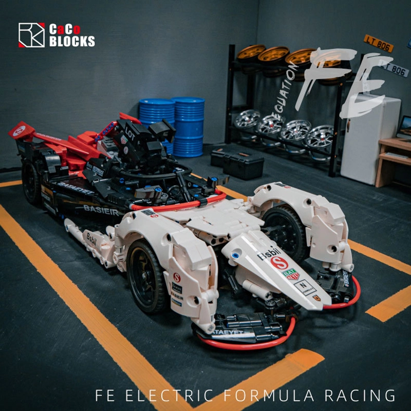 CaCo C018 Formula E racing Car -FE