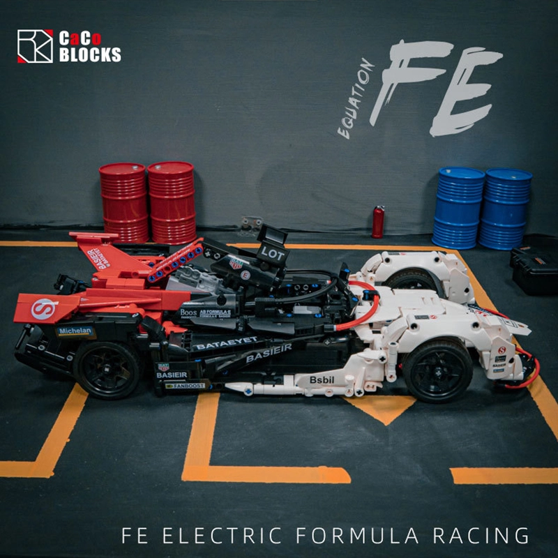 CaCo C018 Formula E racing Car -FE