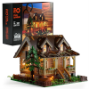 Funwhole Fh 9001 Wood Cabin With Light Parts (2)