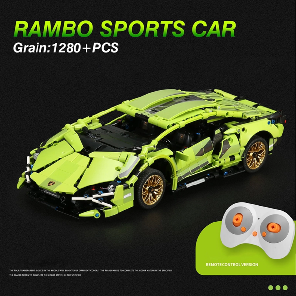 Ledo Ld0754 App Remote Control Rambo Sports Car (3)
