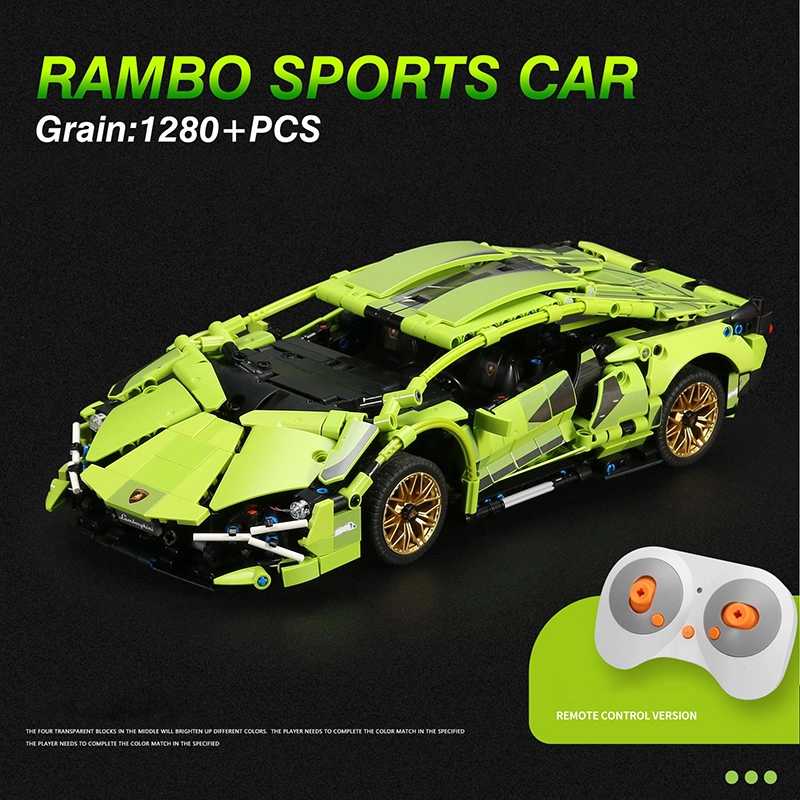 LEDO LD0754 APP Remote Control Rambo Sports Car