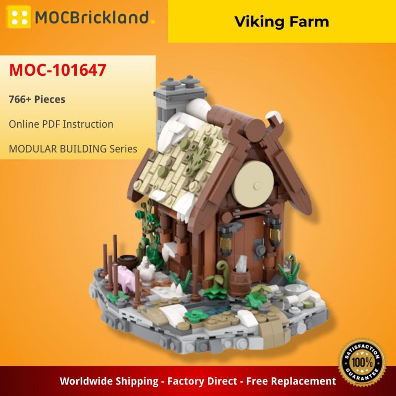 MOCBRICKLAND MOC-101647 Viking Farm