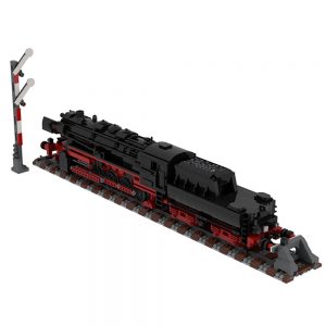 Mocbrickland Moc 25554 German Class 52.80 Steam Locomotive By Topaces (2)
