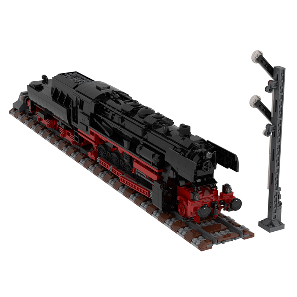 Mocbrickland Moc 25554 German Class 52.80 Steam Locomotive By Topaces (3) Mocbrickland Moc 25554 German Class 52.80 Steam Locomotive By Topaces (3)