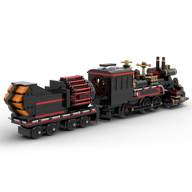 MOCBRICKLAND MOC-41639 Back to the Future 'Jules Verne' Time Train
