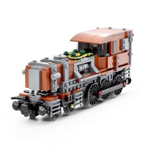 Mocbrickland Moc 51372 Steampunk Crocodile Locomotive (8)