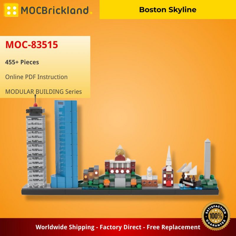 MOCBRICKLAND MOC-83515 Boston Skyline