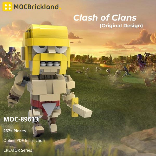 Mocbrickland Moc 89613 Clash Of Clans (original Design)