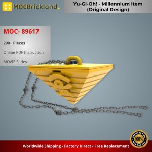 Mocbrickland Moc 89617 Yu Gi Oh! Millennium Item (original Design)