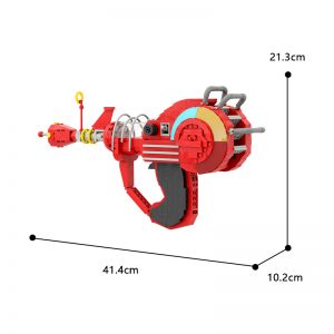 Mocbrickland Moc 89620 Call Of Duty Ray Gun (9)