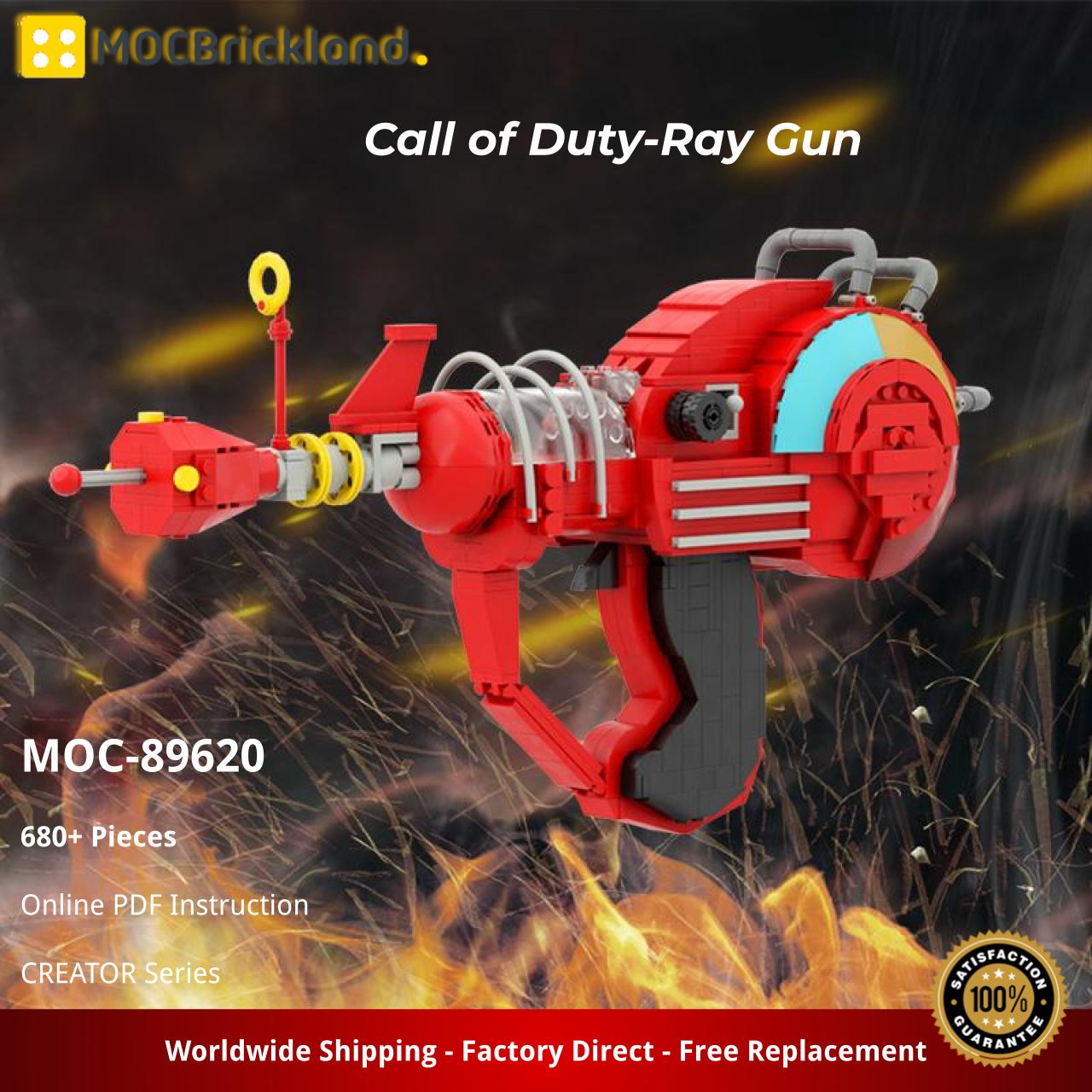 Mocbrickland Moc 89620 Call Of Duty Ray Gun Mocbrickland Moc 89620 Call Of Duty Ray Gun