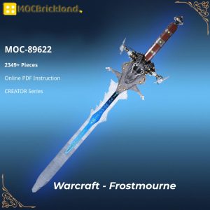Mocbrickland Moc 89622 Warcraft Frostmourne (2)