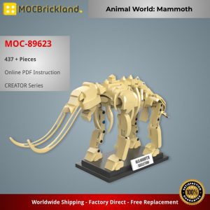Mocbrickland Moc 89623 Animal World Mammoth (2)
