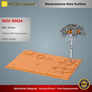 Mocbrickland Moc 89624 Perseverance Mars Surface (2)