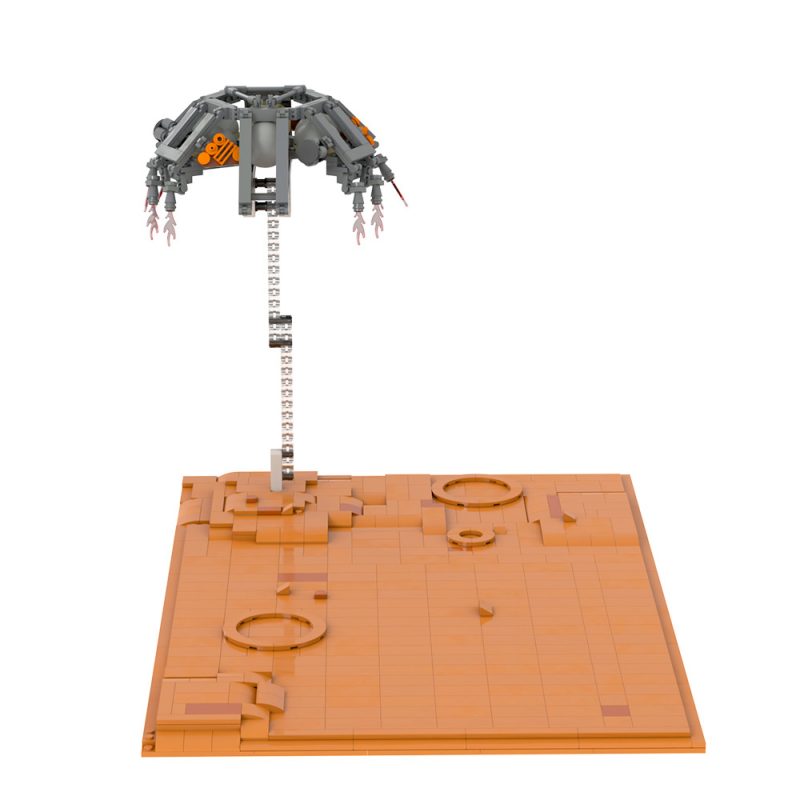MOCBRICKLAND MOC-89624 Perseverance Mars Surface