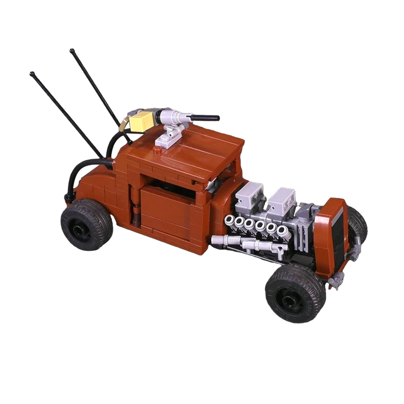 MOCBRICKLAND MOC-89628 Nux Cars and Elvis – Mad Max