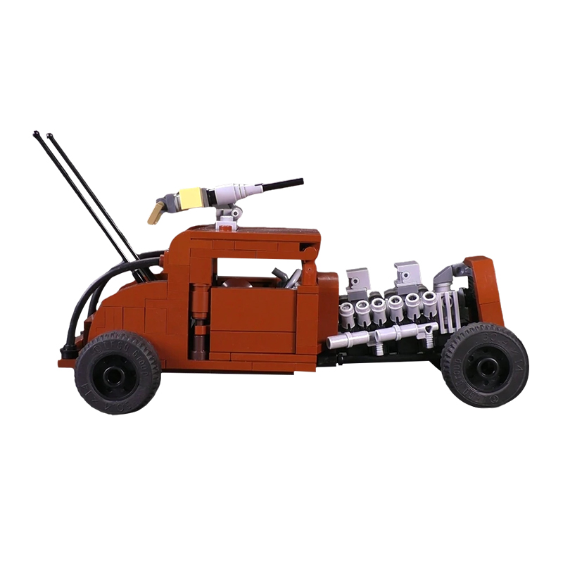 MOCBRICKLAND MOC-89628 Nux Cars and Elvis – Mad Max