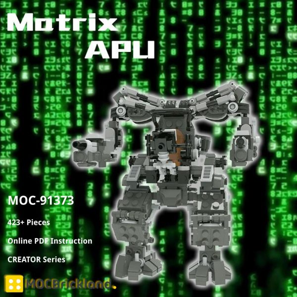 Mocbrickland Moc 91373 The Matrix Apu