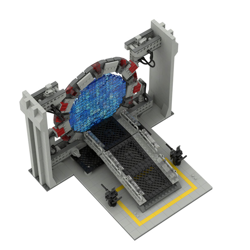 MOCBRICKLAND MOC-95538 Stargate SG-1 Gateroom