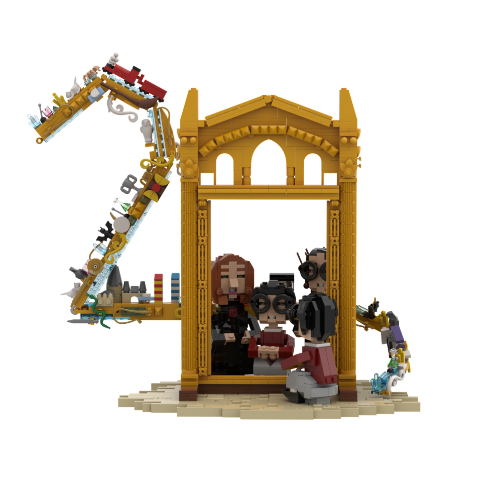 Movie Moc 89626 Turn Back Time Harry Potter Mocbrickland (3) Movie Moc 89626 Turn Back Time Harry Potter Mocbrickland (3)
